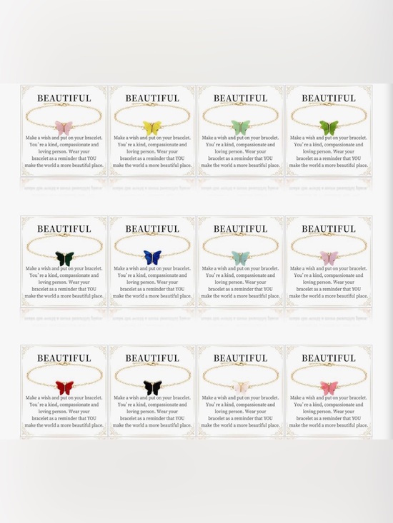 Jewelry - Beautiful Gold Bracelet with Colorful Butterfly Charm

WINNER’S CHOICE